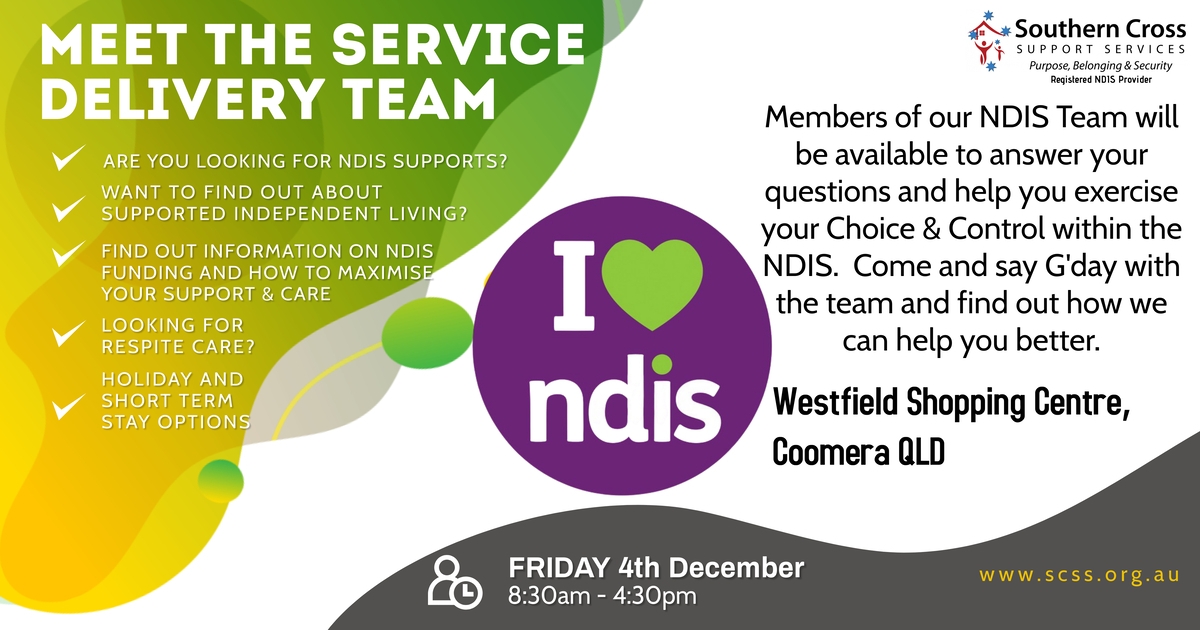Meet the NDIS Team 4th December