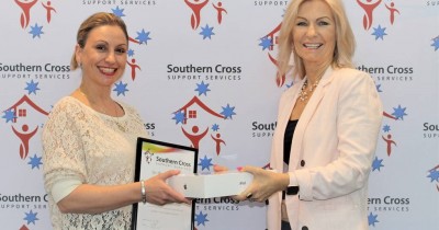 Miranda Farrar and Cheryl Barrett 5 year award