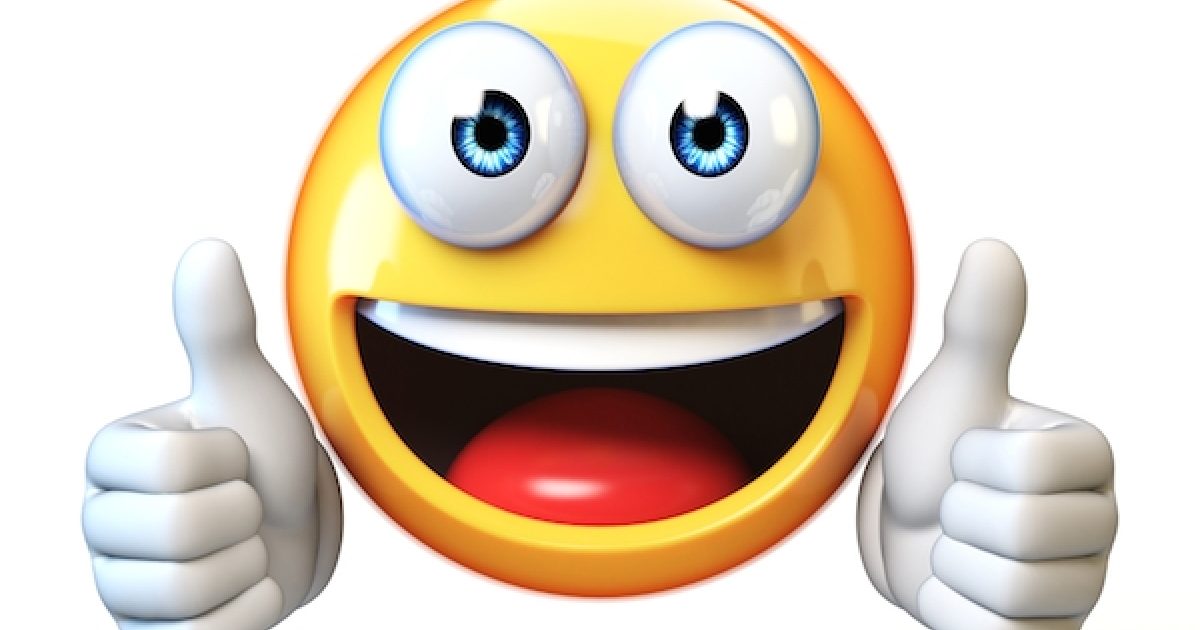 Emoji thumbs up