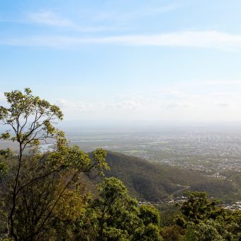 Rockhampton view from Mount Archer